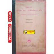 Business Law Book Wetboek van Koophandel Koesnoen Well Bandung Code BL-734 Original Law Book Origina