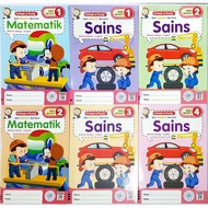 Get Smart Series . Matematik/ Sains (BM/BI) . Buku Aktiviti 1-4 . Kohwai & Young . { READY STOCK } F