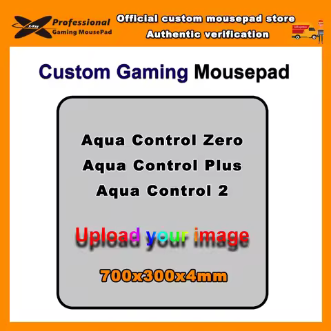 700x300x4mm Custom X-Raypad Aqua control 2 /Aqua control zero/ Aqua control plus/EQ+V2 Mouse Pad Fre