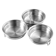 Egg Cooker Stainless Steel Egg Steamer 3-in-1 Boiled Egg Artifact Kitchen Cooking Tool Boiled Egg