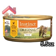 Nature's Variety Instinct 本能無穀物雞肉貓罐頭 5.5oz [507017]