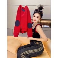 Trench Coat for Women - Cotton Long Sleeve Winter/Autumn Coat