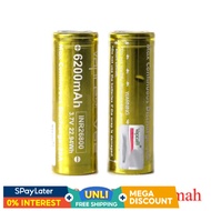 Vapcell V62 6200mah Battery INR26800 26800 Rechargable Batteries 3.7v 22.94Wh High Drain Battery EPS