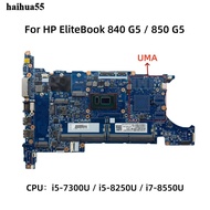 HP EliteBook 850 840 G5 Motherboard i5 i7 6050A2945601-MB-A01