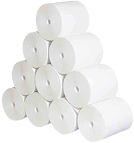 💥คุ้มสุด💥 กระดาษขาว กระดาษความร้อน กระดาษพิมพ์บิล Paperang PeriPage Foodpanda 120 ม้วน