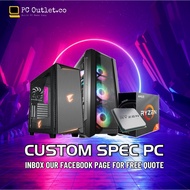 PC OUTLET CUSTOM SPEC PC SET