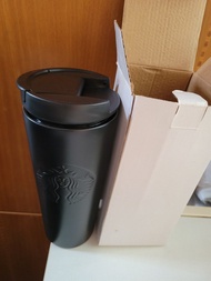 Starbucks 保溫杯 星巴克 黑色 隨行杯 有盒