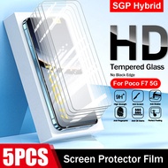 5Pieces Screen Protector Film For Xiaomi Poco F7 5G Tempered Glass Anti-Scratch Poco F7 Ultra Poco F