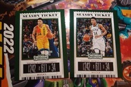 Giannis 字母哥 Antetokounmpo Home & Away JSY Variation Lot/each 主場及外場波衫 燙銀 卡 套裝或自選 2019 Panini Contende