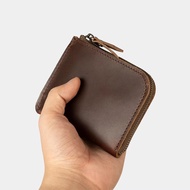 Women's Genuine Leather Wallet - Women's Genuine Leather Coin and Card Wallet