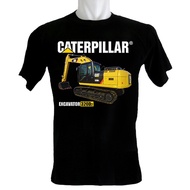 KATUN Kaoskaoscorp - Heavy Equipment Caterpillar Excavator 320D2 T-Shirt - Cotton Material - O-Neck 