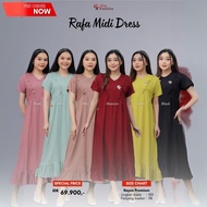 MIDI DRESS RAFA BY FEE FASHION MATT RAYON PREMIUM CAN ️