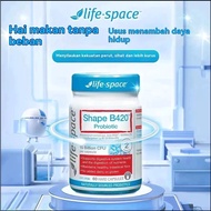 "Life Space Shape B420 Probiotic 60 Capsules Supplement Helps With Digestion And Reduce Fat 60 EXP20