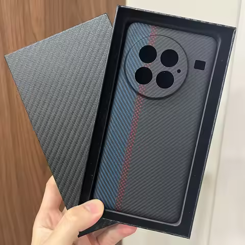 Real Aramid Carbon Fiber Protective Phone Case Cover On For One Plus Oneplus 12 12r 13 13r 13t 13s P