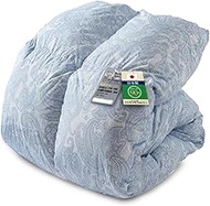 Iris Plaza PAA24RP0332 Comforter, Semi-Double, 90% White Duck Down, Filling Amount, 2.2 lbs (1 kg),