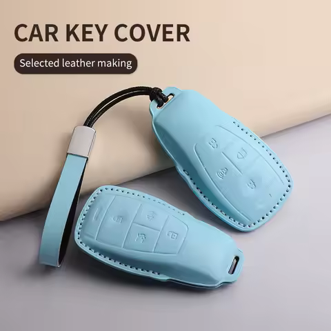 Car Key Case Cover Fob For BAIC MOTO Beijing X55 X7 BJ40 BJ60 BJ90 Car Smart Remote Key Anti-Scratch