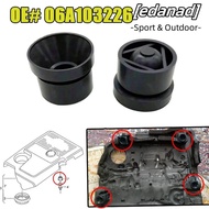 EDANAD 4pcs Engine Upper Cover, 06A103226 Rubber Engine Cover Grommet, Auto Accessories Engine Bonne