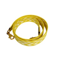 二手愛馬仕 Caval Bandouliere 肩帶，品牌智慧型手機/手機肩頸掛帶，黃色