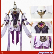 【Ready Stock】Honkai: Star Rail Fuxuan Cosplay Costume Full Set Wig Shoes New Game Women Fu Xuan Cos 