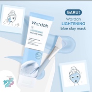 WARDAH Lightening Blue Clay Mask || Masker Wajah Lightening Blue Clay Mask 50g Wardah Original