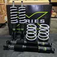 FTUNED X Series Coilover for Perodua Myvi | Height + Damping Adjustable