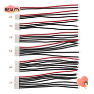 BEAUTY RC Lipo Battery Balancer Charger Plug, 10CM 1S 2S 3S 4S 5S 6S 7S Wire Connector, Connector Pl