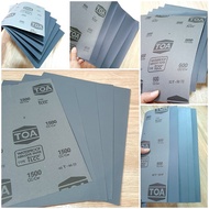 5 Sheets of Water Sandpaper with the Roughness Level Includes 5 Grit Levels for You to Choose from P