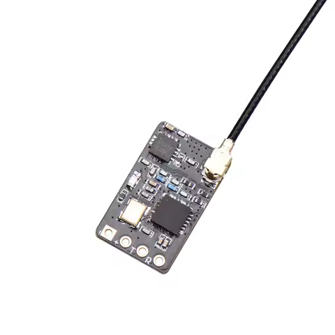 LRS RX24T 2.4G ELRS Radio Nano Receiver - Long Range for FPV Racing Freestyle Drones, DIY Parts LR4 