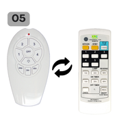 [READY STOCK | FAST SHIPMENT] Universal Fan Remote Control ALPHA Ceiling Fan IR-4S-C IR-42-5S-C 988-