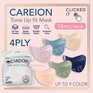 CAREION Premium Tone Up Fit Mask 4ply Adult Face Mask Duckbill Mask 6D Ear-loop Korea Face Mask