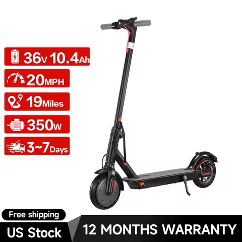 FREEBOY J-03 Adult Electric Scooter 350W Off Road EScooter 36V 10.4AH Battery 8.5 Inch tires Escoote