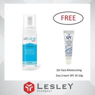 AZClear Action Foaming Wash Cleanse 150mL FREE QV Face Moisturising Day Cream SPF30 10g