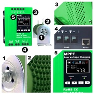 Xueqing Solar & Wind Hybrid System Double MPPT Charge Controller 4kW 12V 24v 48v Auto Regulator Home