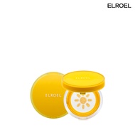【elroel】ELROEL Foundation-Free Yolk Sun Cushion (High-Performance UV & Tone-Up)