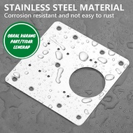 [PART SALE] Hinge Plate Cabinet Repair Plate Hinge Repair Plate 4 PCS - Q410