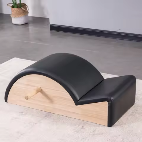 Studio Home Gym Fitness Pilates Oak Spine Corrector Wooden Correct Back Barrel Pilates Machine