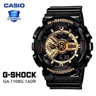 นาฬิกาข้อมือผู้ชาย Casio สีดำ/ทอง รุ่น GA-110GB-1ADR รับประกัน1ปี