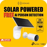 TP-Link Tapo Wire-Free Outdoor Solar Camera | TC80 KIT | C410 KIT | Battery Powered Wireless WiFi 2K