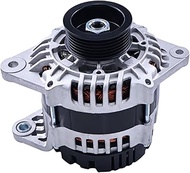 128990-77250 Alternator 12V Compatible with Yanmar Engine 2YM15 3JH40 3JH5E 3YM20 4JH110 4JH4 4JH57 