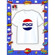 Pogi Spoof T-Shirt for Men and Women Funny Graphic Tee Oversized Gift Ideas