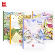 Lốc 10 Quyển Vở Kẻ Ngang Hồng Hà 72 Trang Pupil Bốn Mùa - 1004