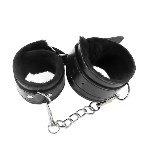 Plush Hand Cuffs for Couples Flirting BDSM Bondage Ankle Cuff Restraints Cosplay Slave Handcuffs Sex