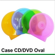 ROUND CD CASE SHELL CASE/ DVD CASE/ CD CASE/ DVD CASE/