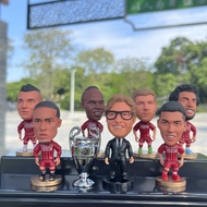 Football Player Superstar Ronaldo Messi Neymar Dybala Sane Pogba Model Toys Action Figure Kids LY