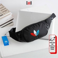 Adidas Men And Women Cross-Bags High-Quality Polyester Waterproof Material, Genuine Fashion Stomach Bags Can08