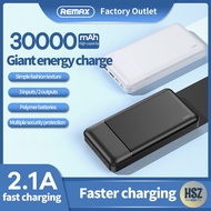 𝟯𝟬𝟬𝟬𝟬𝗺𝗔𝗵!! Original Remax 30000mAh Power Bank Charger Battery RPP167 Ready Stock   Fast Charging   2.1A Multi Port
