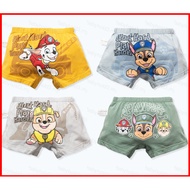 BH3 PAW Patrol 4pcs Boxer shorts kid brief boys underwear Children Fashion Brief Boxer Underwear HB3