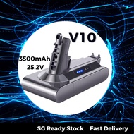 V10 replacement battery vacuum 25.2V 3500mAh SV12 for Dyson V10 Animal V10 Absolute V10 Motorhead V10 Fluffy