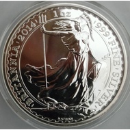 [Error Coin] 2014 Britannia Mule Error 999 Silver Coin 1oz Low Mintage 17,000