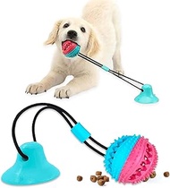 Pet Central Interactive Dog Toys – Suction Cup Dog Chew Toy for Aggressive Chewers – Treat Dispensin